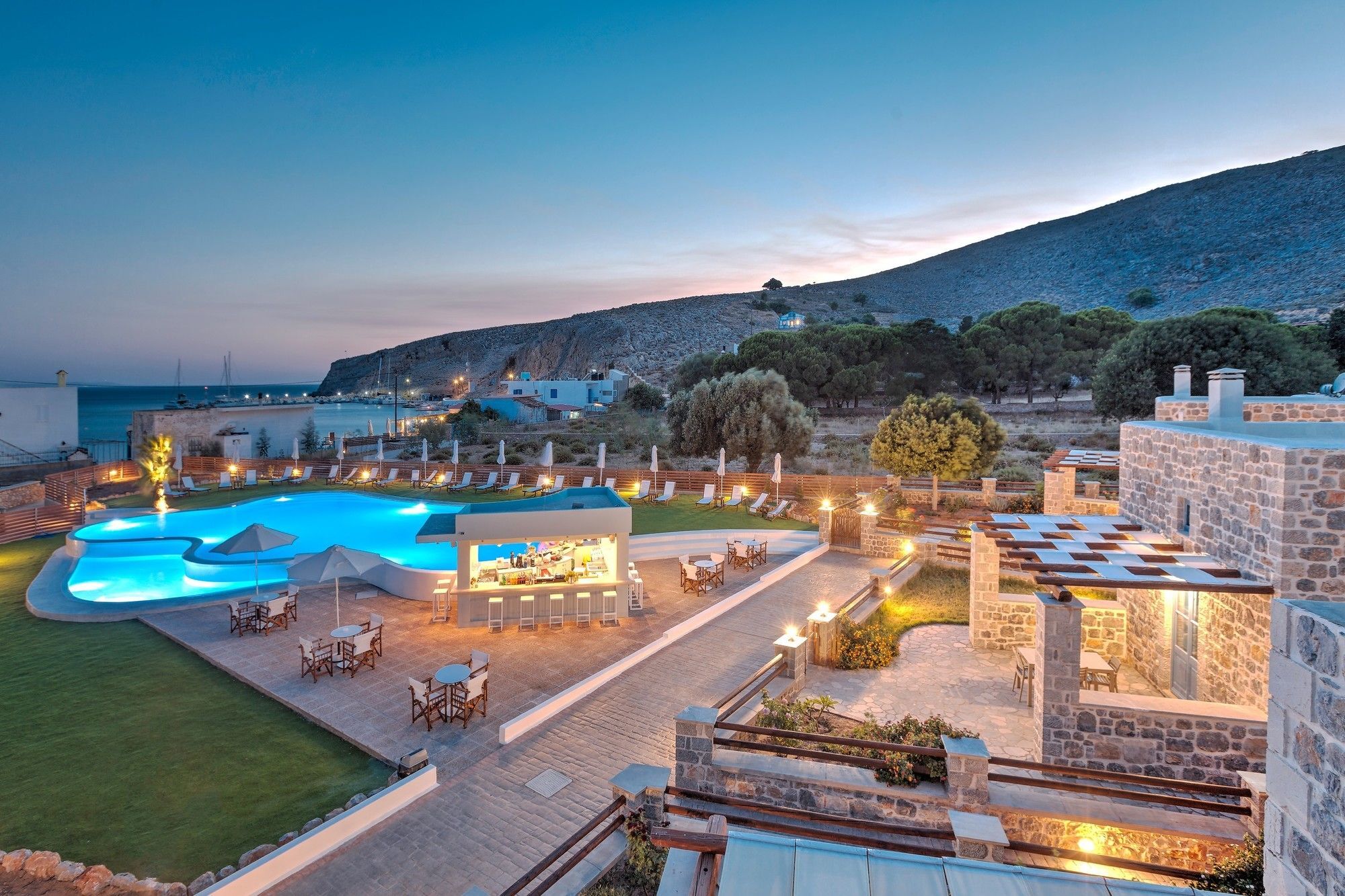 H Hotel Pserimos Villas Pserimos Town Exterior photo